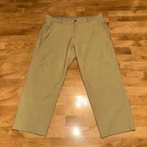 Free Fly‎ Mens polyester spandex Pants Size 40/32 Khaki Outdoor Casual Comfort